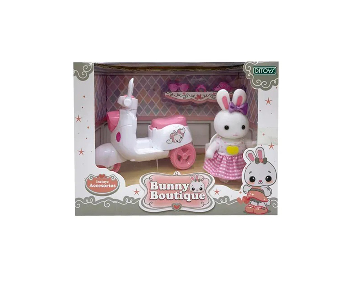 JUGUETE DITOYS 2411 BUNNY BOUTIQUE HAPPY ACTIVITIES