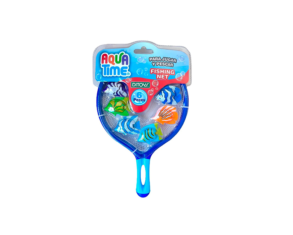JUGUETE DITOYS 2729 AQUA TIME FISHING NET