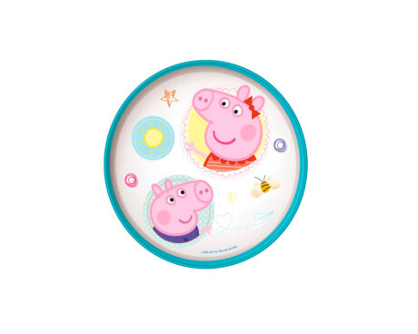 PLATO WABRO 1365 BICOLOR PEPPA PIG