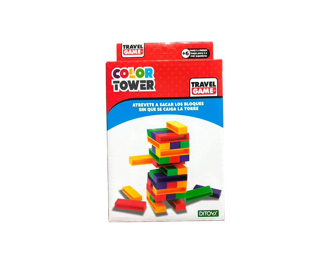 JUGUETE DITOYS 3027 COLOR TOWER TRAVEL GAME