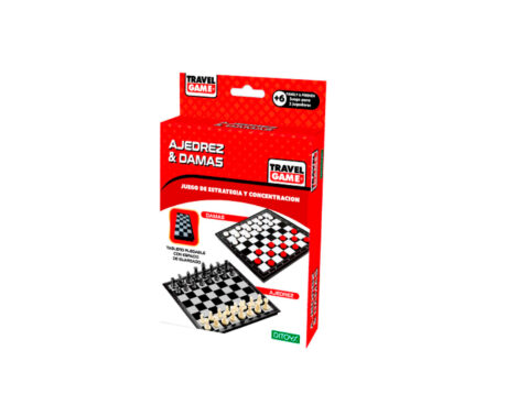 JUGUETE DITOYS 3028 AJEDREZ Y DAMAS TRAVEL GAME