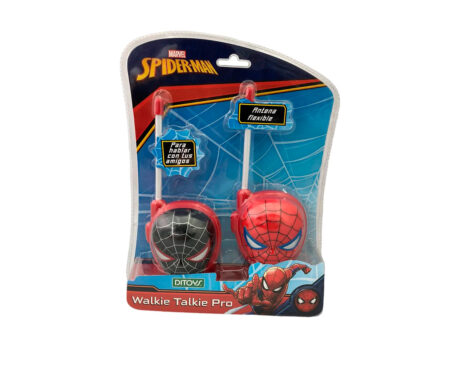 JUGUETE DITOYS 2641 WALKIE TALKIE FUN SPIDERMAN