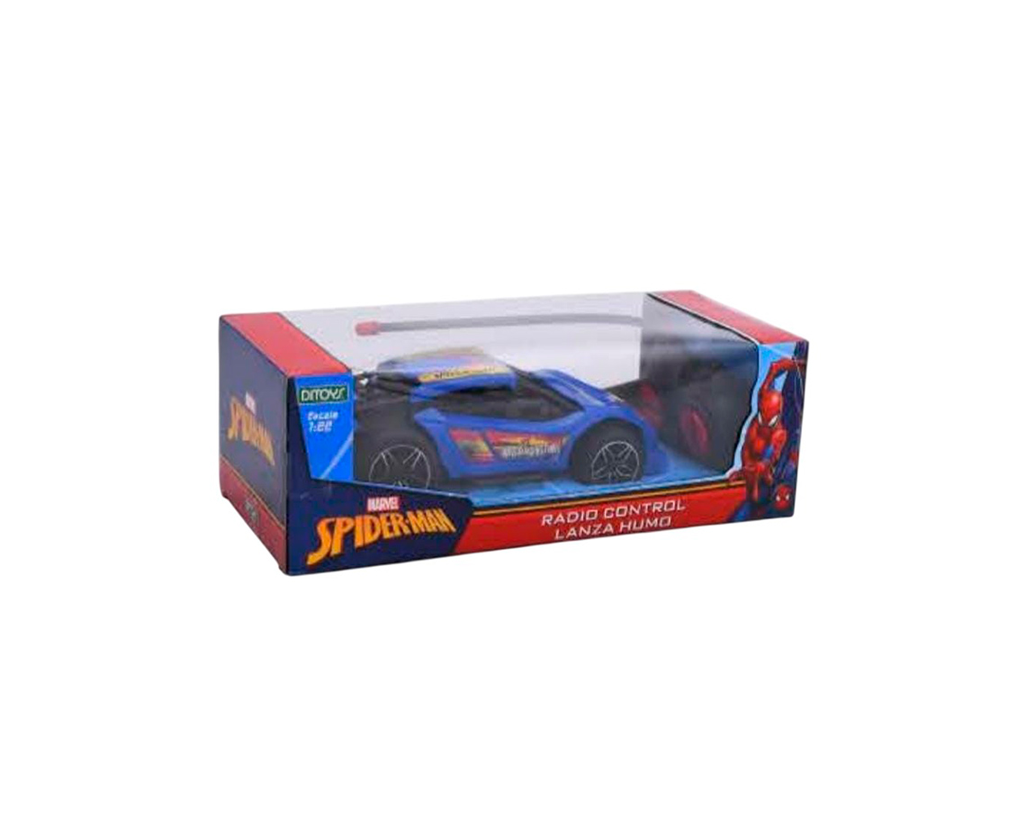 JUGUETE DITOYS 2909 RADIO CONTROL LANZA HUMO SPIDERMAN