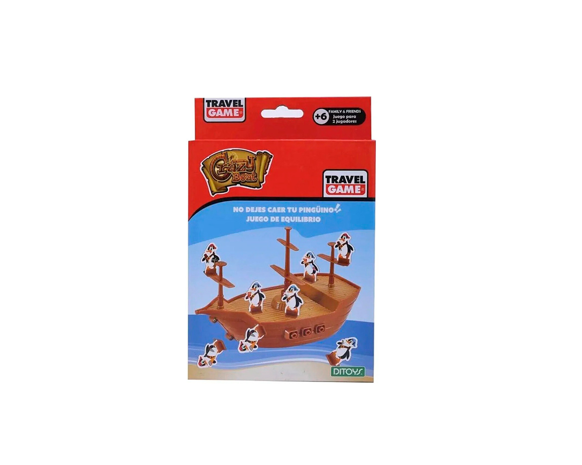 JUGUETE DITOYS 2759 CRAZY BOAT TRAVEL GAME