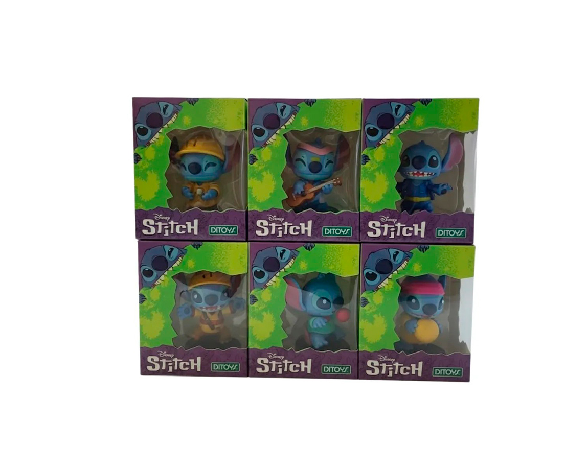 JUGUETE DITOYS 3023 STITCH FIGURAS 6 MODELOS