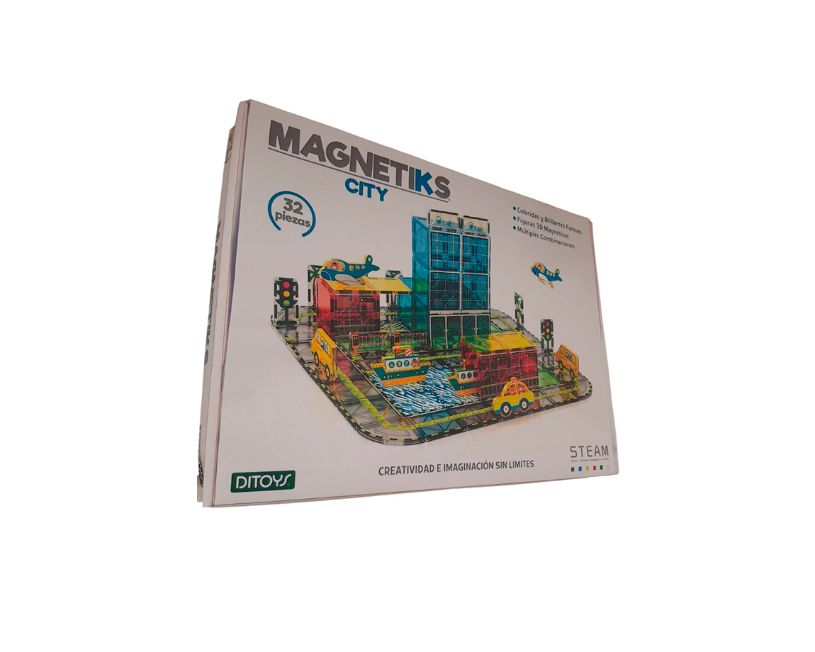 JUGUETE DITOYS 3074 MAGNETIKS CITY