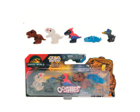 JUGUETE OOSHIES 28044 MUÑECO JURASSIC WORLD x 5 unid.