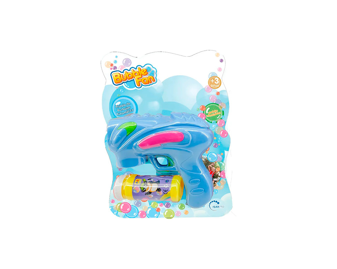 JUGUETE ISAKITO IK BUBBLLIE006 PISTOLA BURBUJERO