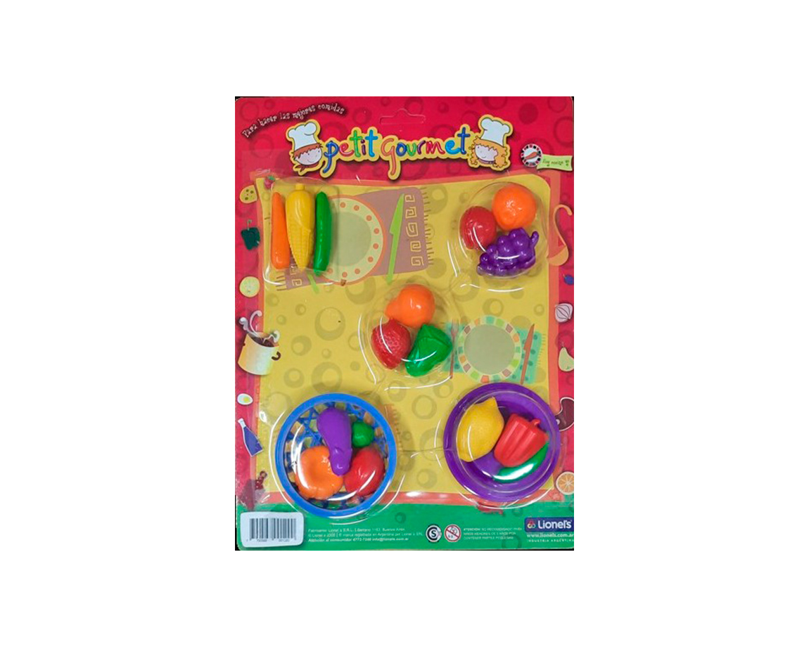 JUGUETE LIONELS N136 FRUTAS Y VERDURAS