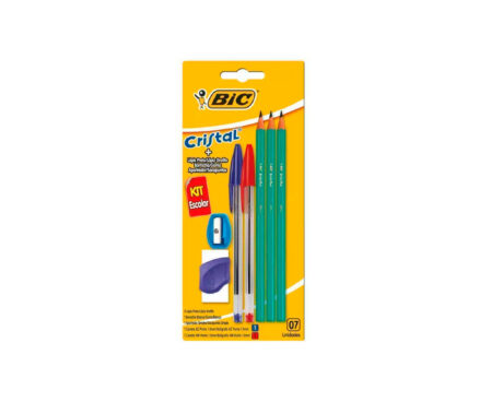 KIT BIC ESCOLAR ECONOMICO x7 U. 9040691/9308481