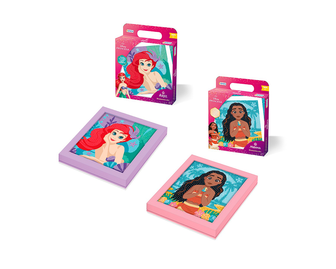 KIT DIAMOND ART PARA DECORAR PRINCESA DJU00682