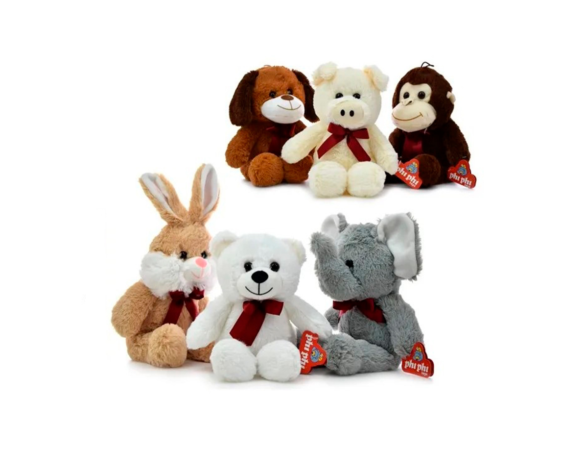 PELUCHE 4464 ANIMALES 20 CM