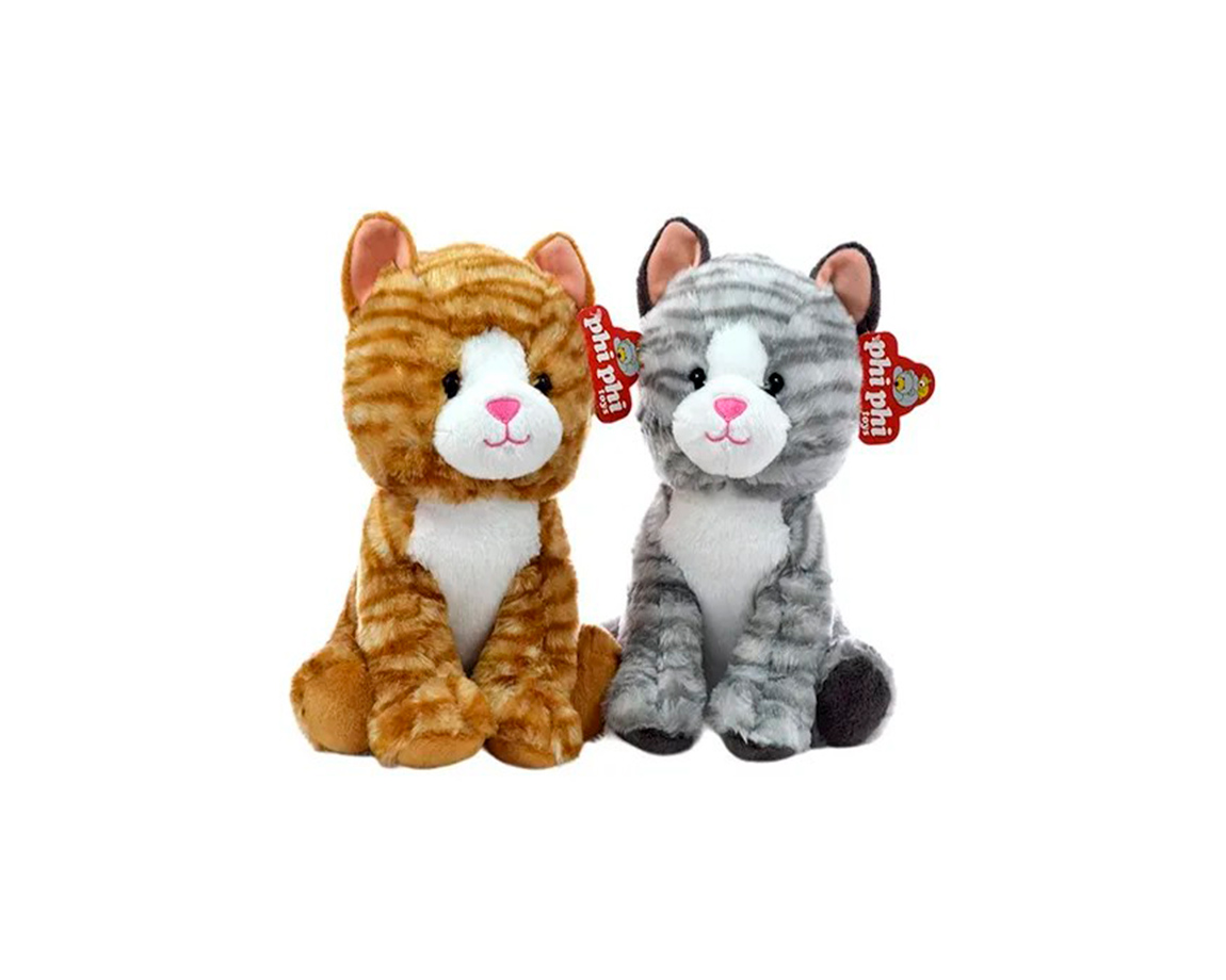 PELUCHE 8189 GATITO SENTADO 20CM