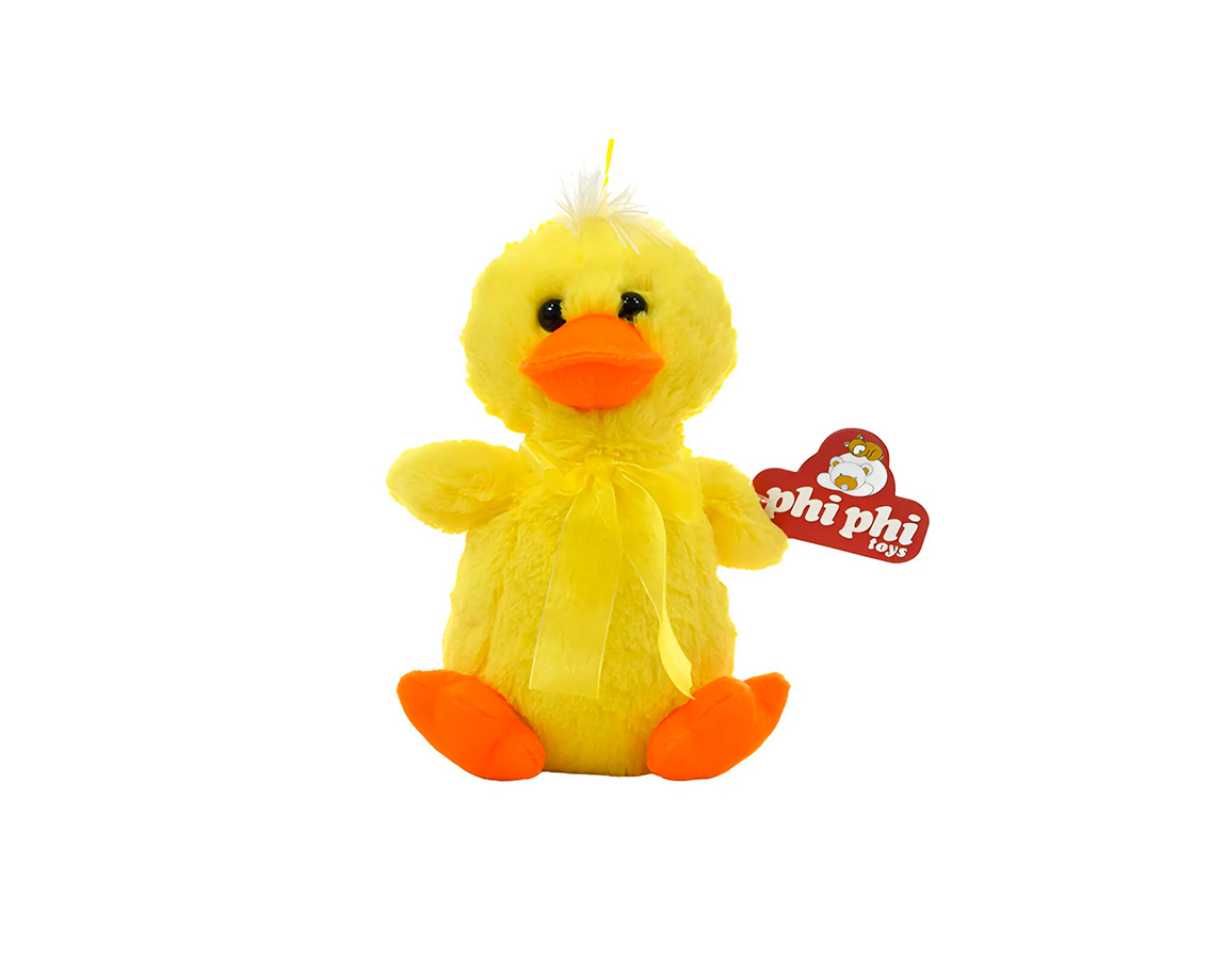 PELUCHE 4469 PATO AMARILLO 22 CM