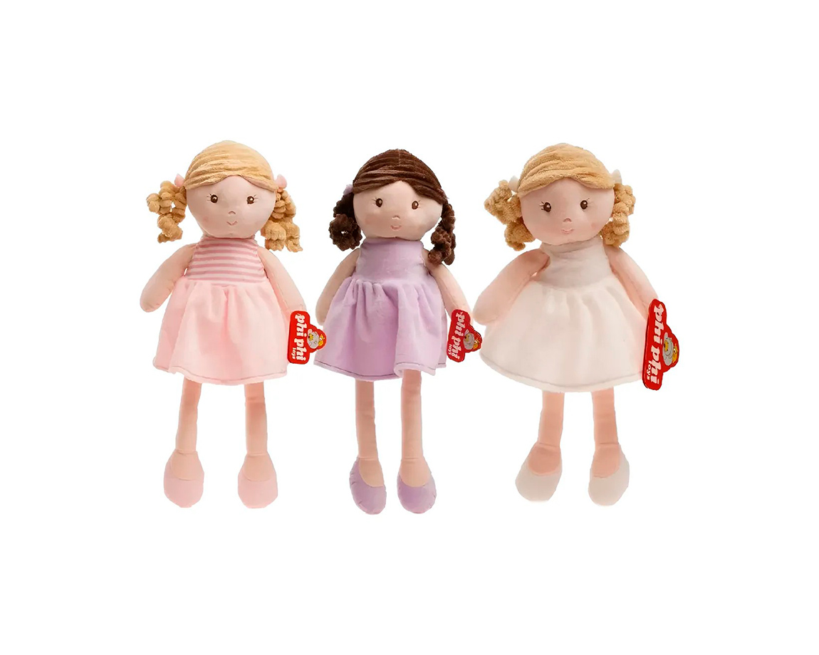 PELUCHE 2753 MUÑECA 30 CM