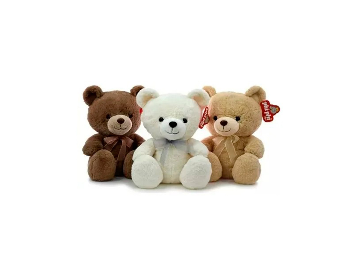 PELUCHE 8144 OSO SENTADO 25 CM
