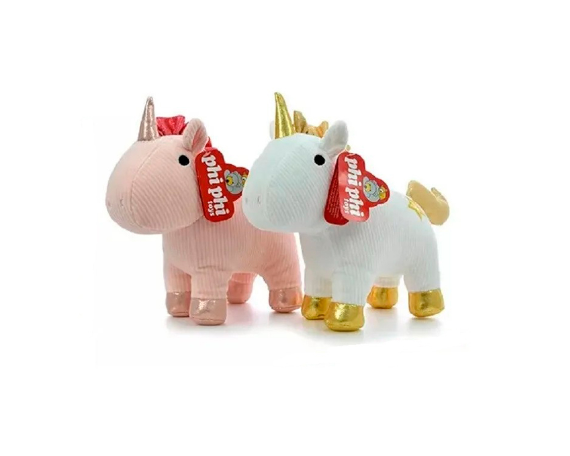 PELUCHE 8162 UNICORNIO SPANDEX 25 CM