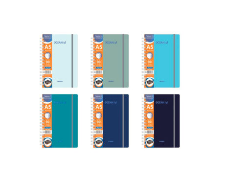 CUADERNO RIDEO 3545/2 A5 OCEAN # 90 H