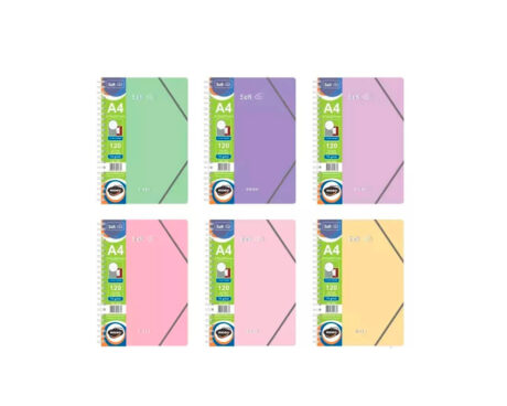 CUADERNO RIDEO 3644 A4 SOFT SOLAPA = 120H