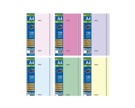 CUADERNO RIDEO 3464 A4 FRESH 120 H =