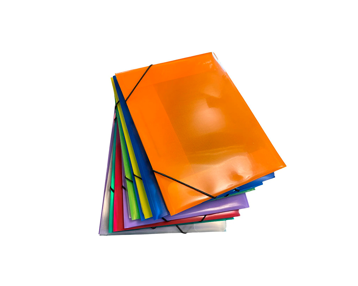 CARPETA RIDEO 3 SOL A4 C/ ELAS x U. PERLADO (0162/14)