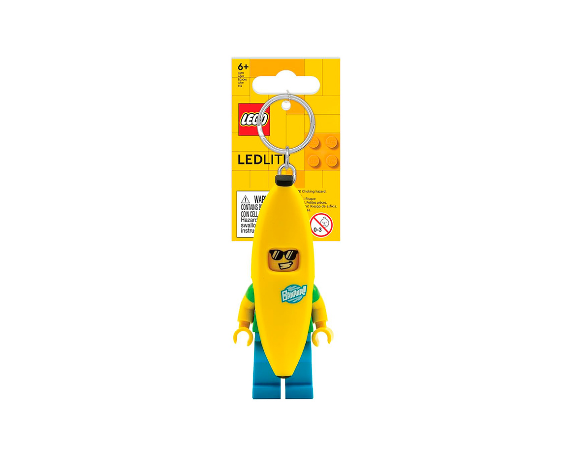 LLAVERO LEGO CRESKO KE118H BANANA C/LUZ