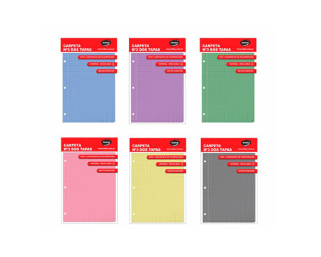 CARPETA RIDEO Nro 3 PP DOTS 2563