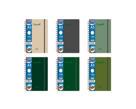 CUADERNO RIDEO 3595/2 A5 GREEN # 120H
