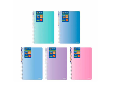 CUADERNO RIDEO 3714 A4 PERLADO 80 H = T/F