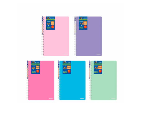 CUADERNO RIDEO 3744 A4 SPRING 80 H = T/F