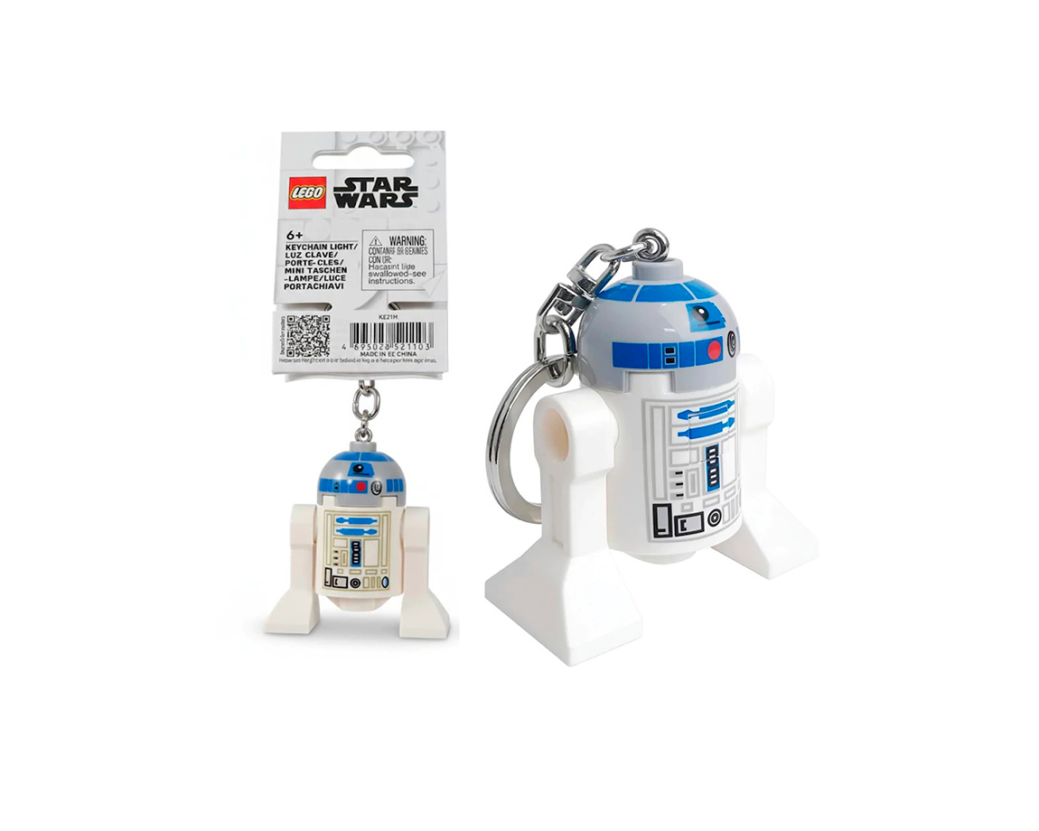 LLAVERO LEGO CRESKO STAR WARS KE21H R2-D2 C/LUZ