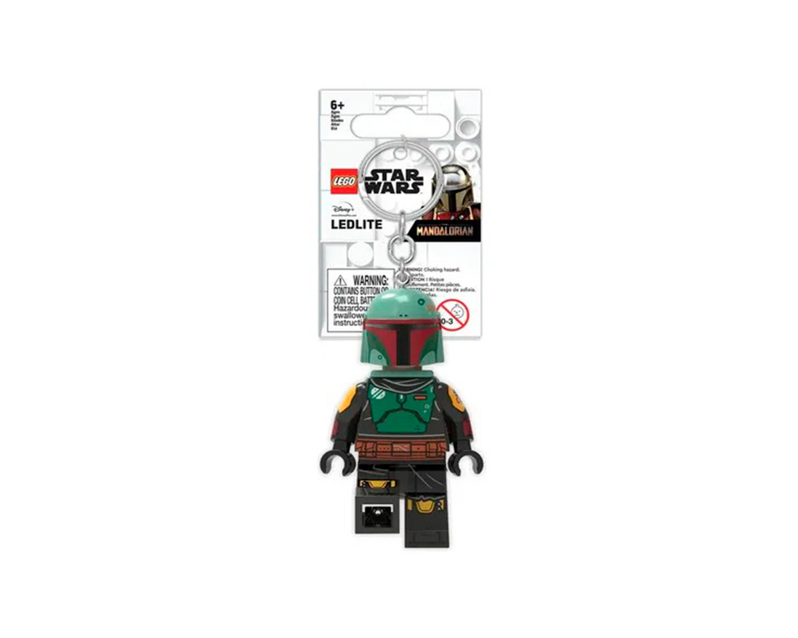 LLAVERO LEGO CRESKO STAR WARS KE188H BOBA FETT C/LUZ