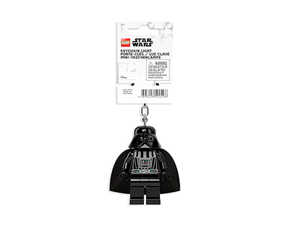 LLAVERO LEGO CRESKO STAR WARS KE7H DARTH VADER C/LUZ