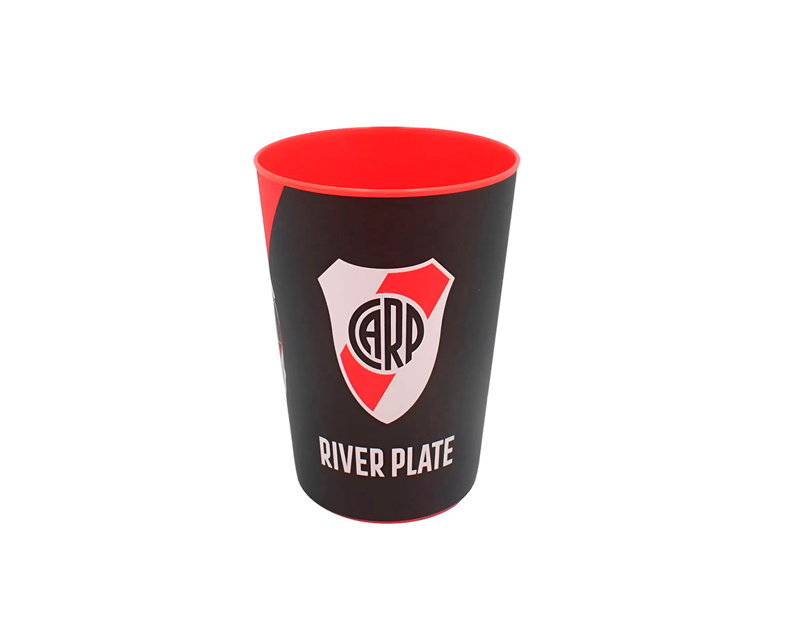 VASO CRESKO RIVER PLATE RI445 PLASTICO 468 ML