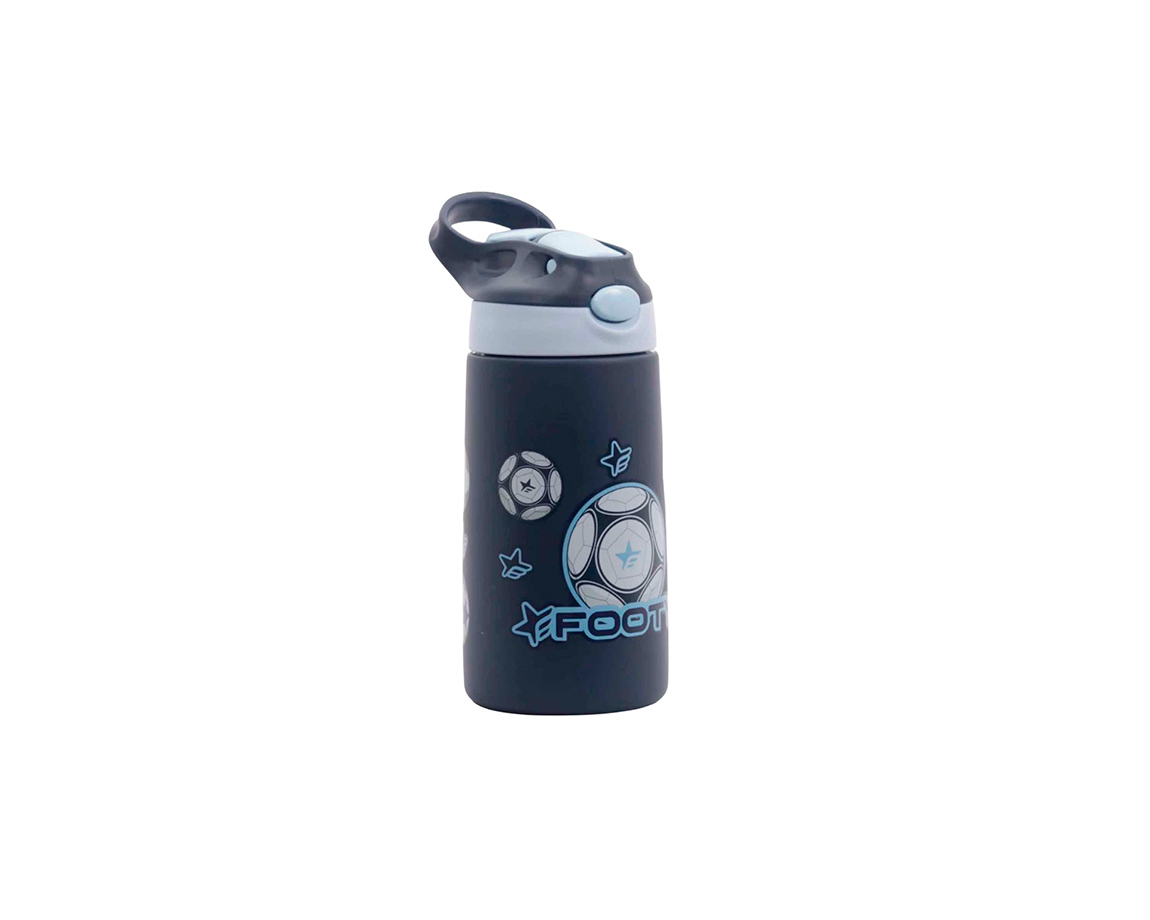 BOTELLA FOOTY ACERO INOX BOTERM174/2 FUTBOL AZUL