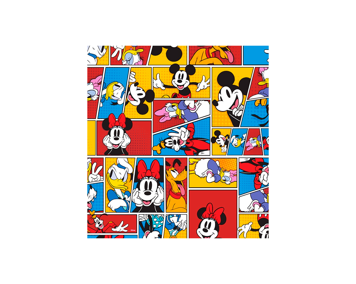 PAPEL BOBINA MURESCO 60x150 -3623- MULTI DISNEY COMICS