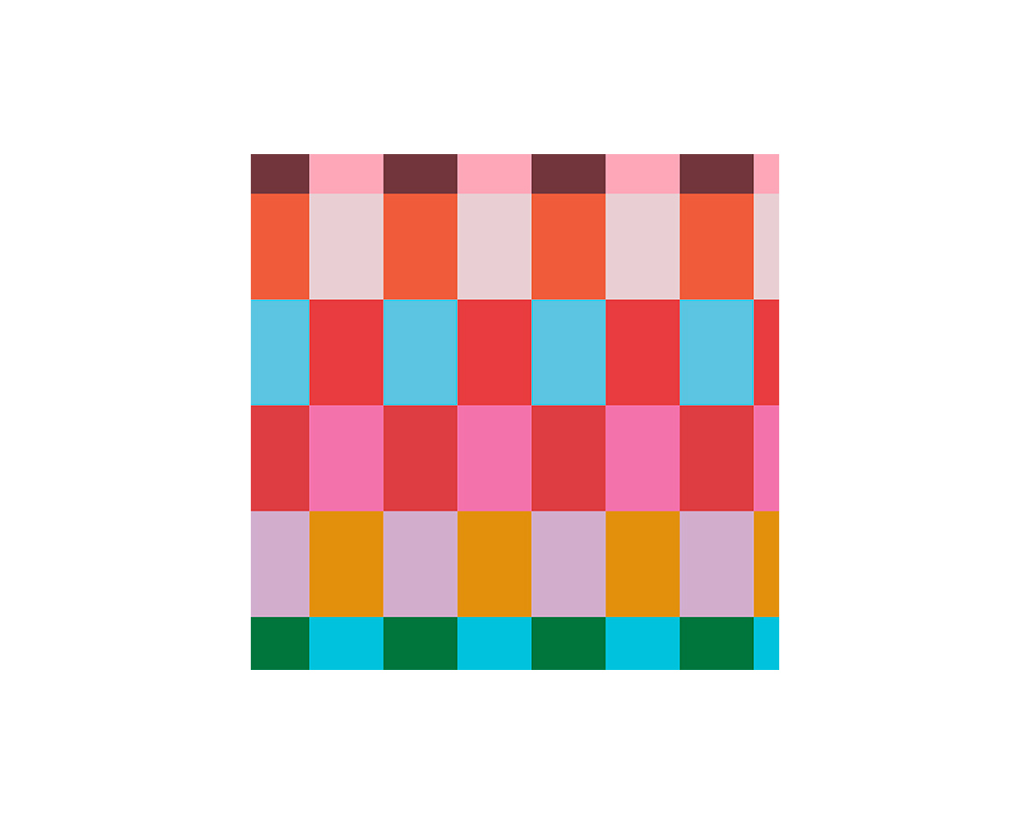 PAPEL BOBINA MURESCO 60x150 -3628- CUADRILLE MULTICOLOR