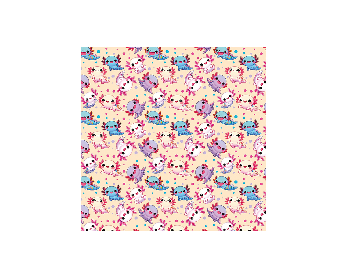 PAPEL AFICHE MURESCO 70x100 -1378- AJOLOTES