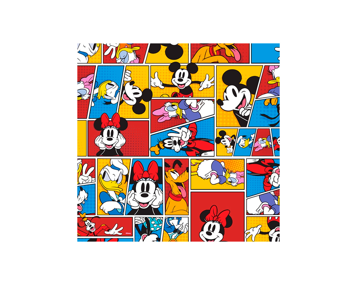 PAPEL BOBINA MURESCO 35x150 -3623- MULTI DISNEY COMICS