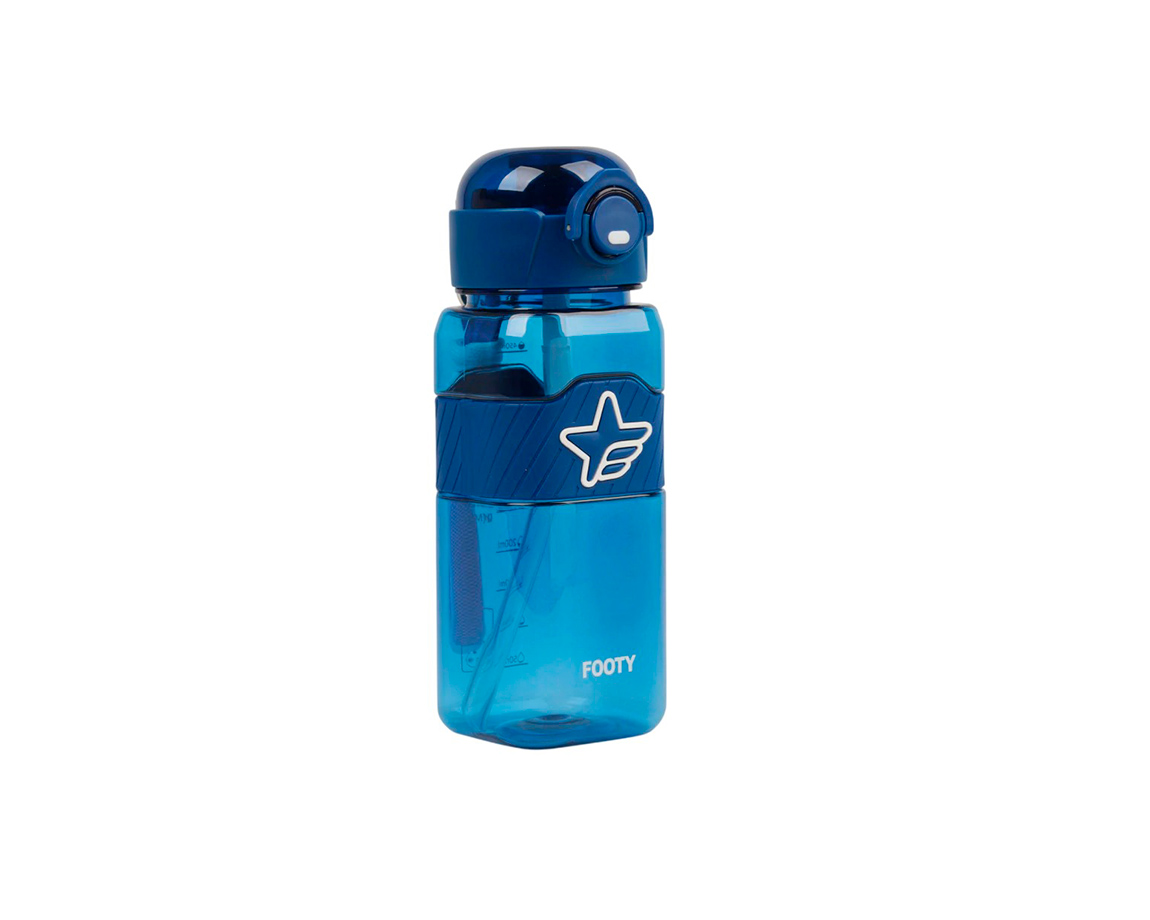 BOTELLA FOOTY PLASTICO BOTFTY202 AZUL