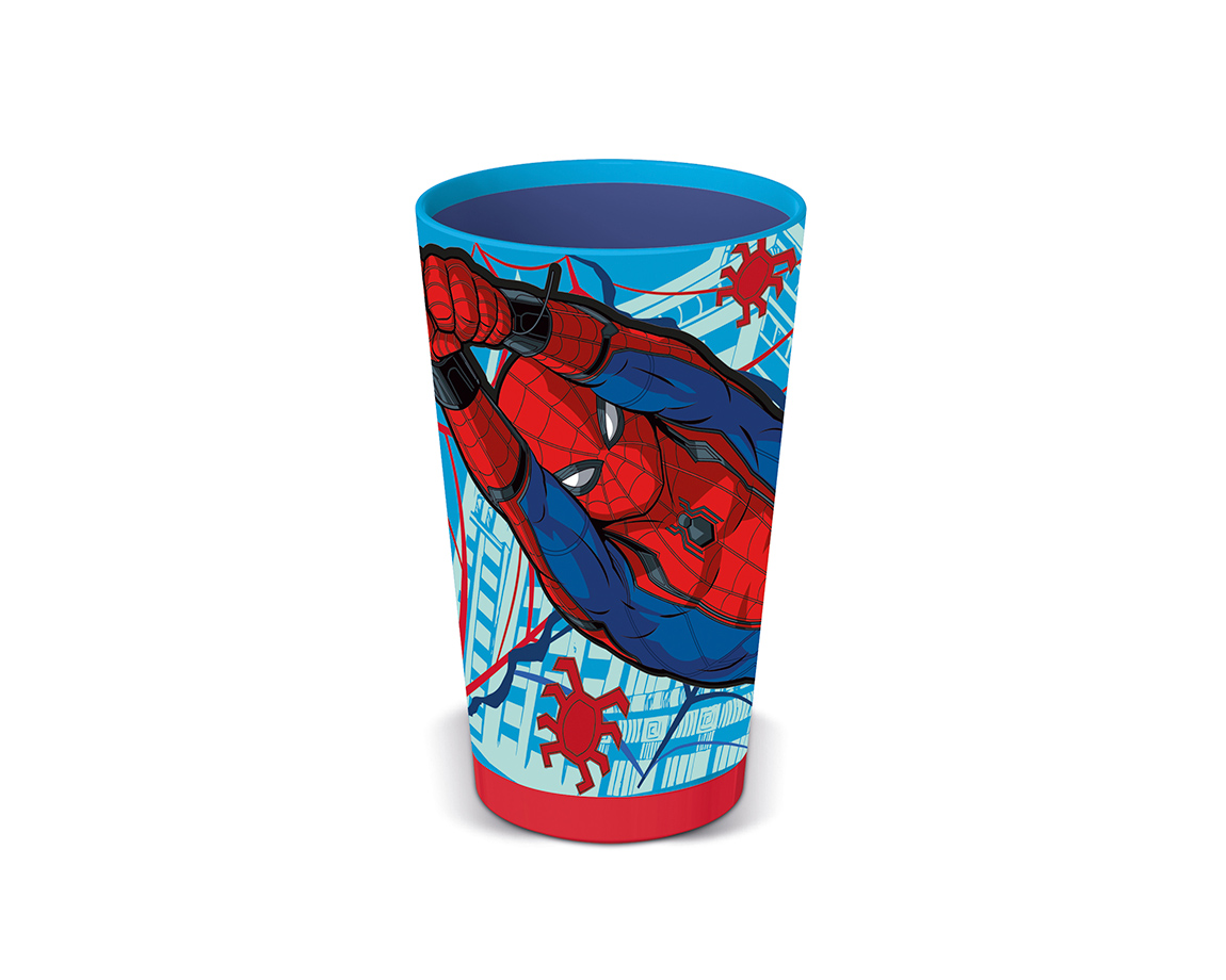 VASO WABRO 1452 DROP SAFE SPIDERMAN 470 ML
