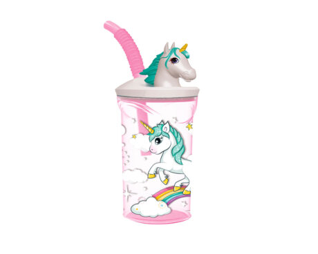VASO WABRO 1032 FIGURA 3D UNICORN x 360 ml