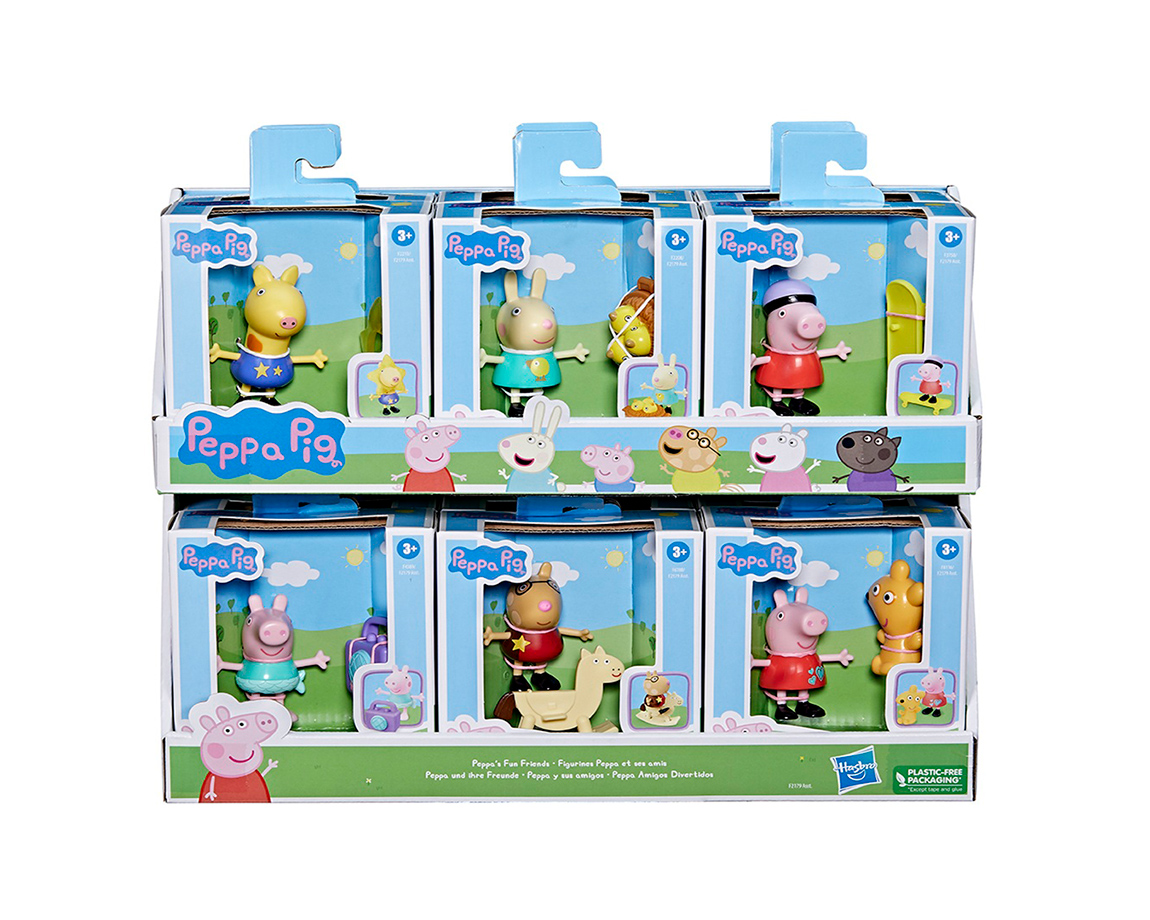JUGUETE HASBRO F2179 PEPPA PIG FIGURA 6 CM