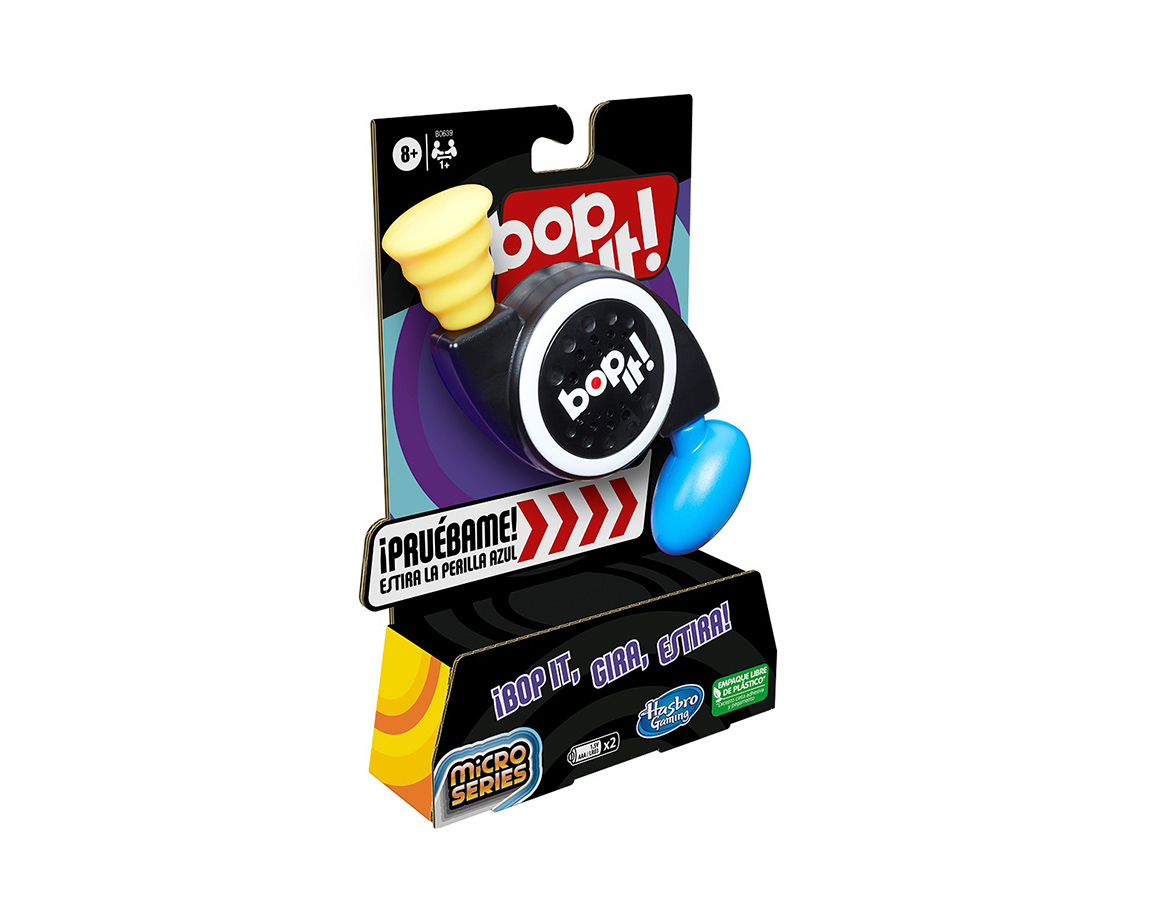 JUGUETE HASBRO B0639 KIDS JUEGO BOP IT MICRO SERIES