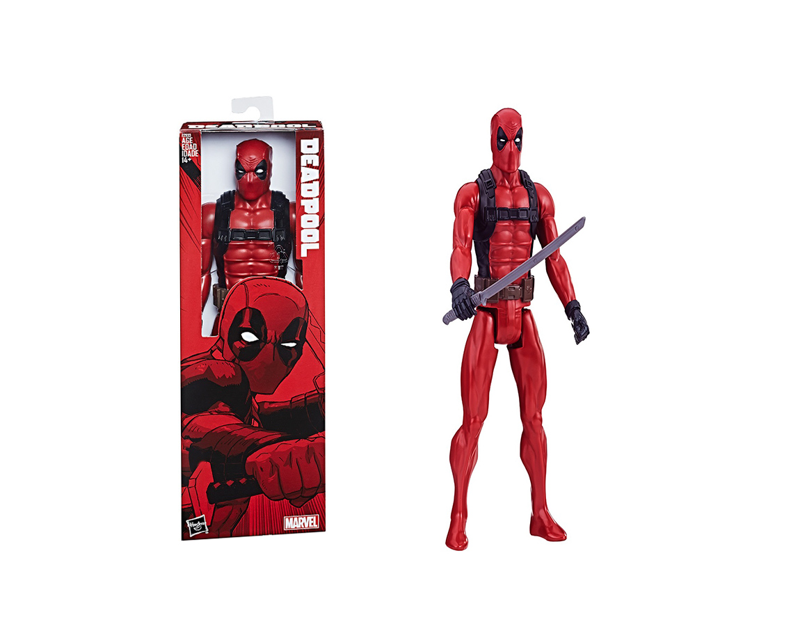 JUGUETE HASBRO E2933 MARVEL DEADPOOL FIGURA 30CM