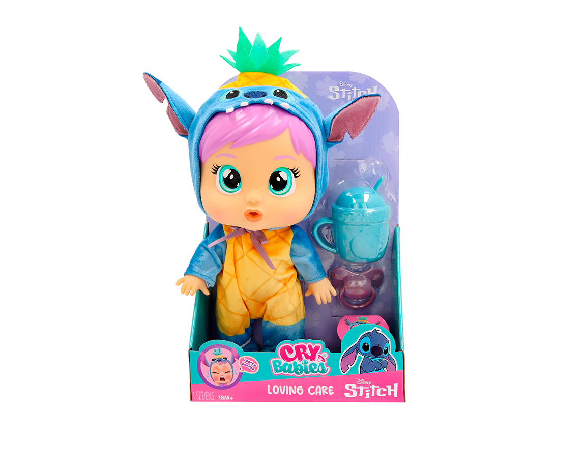 JUGUETE CRY BABIES 99729 MUÑECA STITCH 26 CM