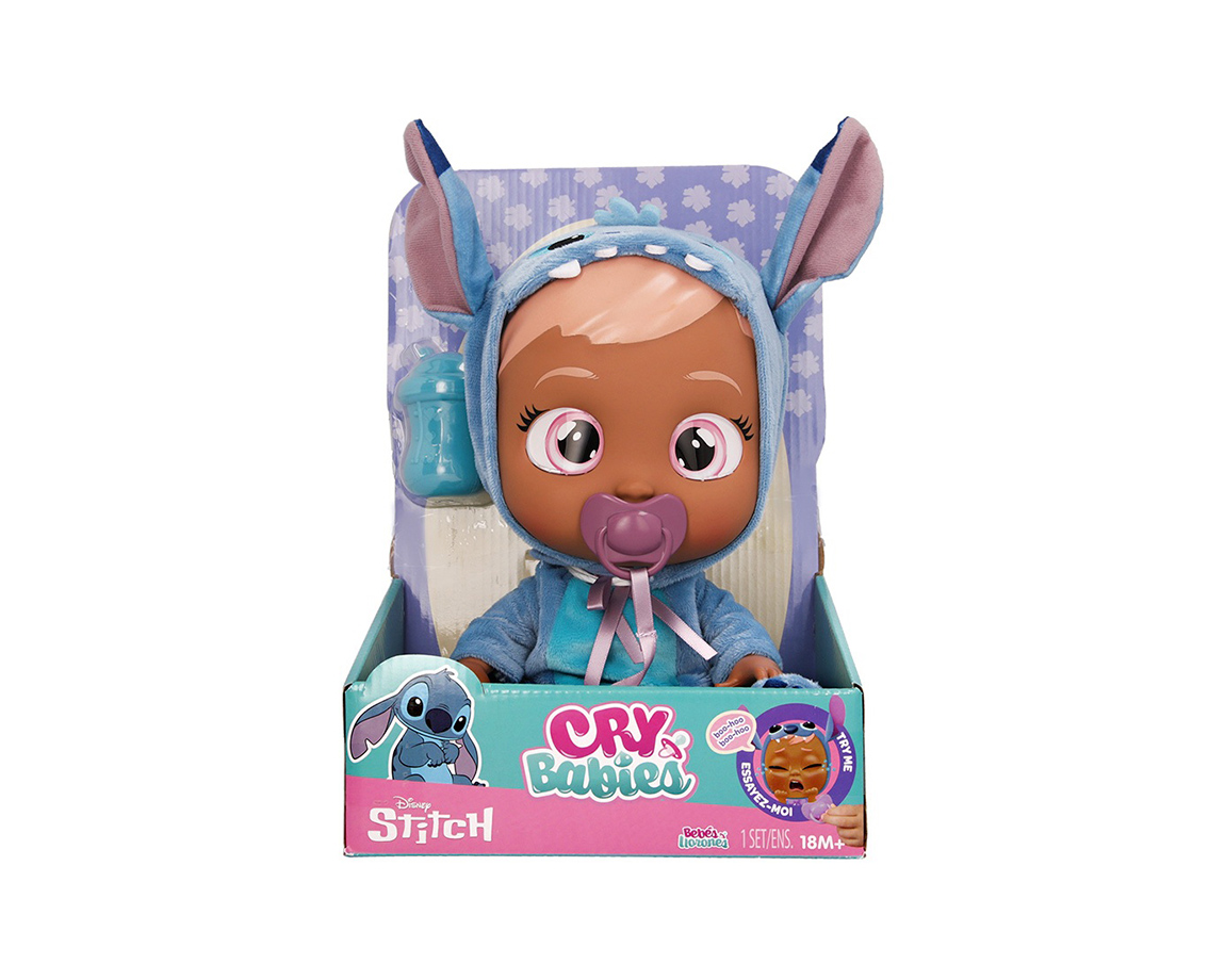JUGUETE CRY BABIES 99698 MUÑECA 30 CM STITCH