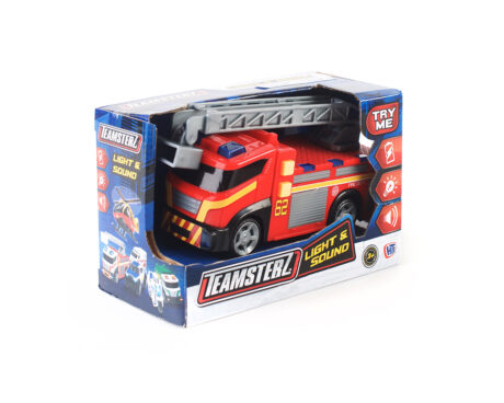 JUGUETE TEAMSTERZ 14086 LUZ&SONIDO 15CM CAMION BOMBEROS