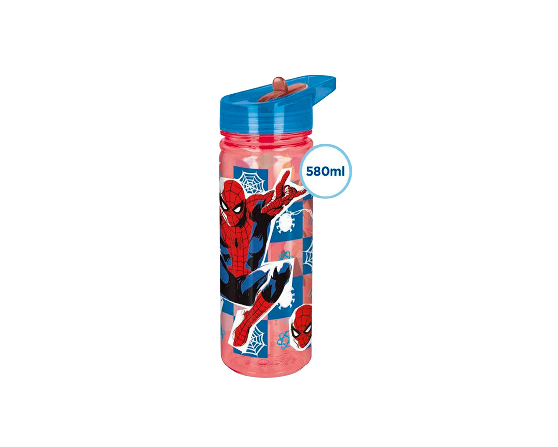 BOTELLA WABRO 1081 580ML LARGE ECOZEN SPIDER MAN