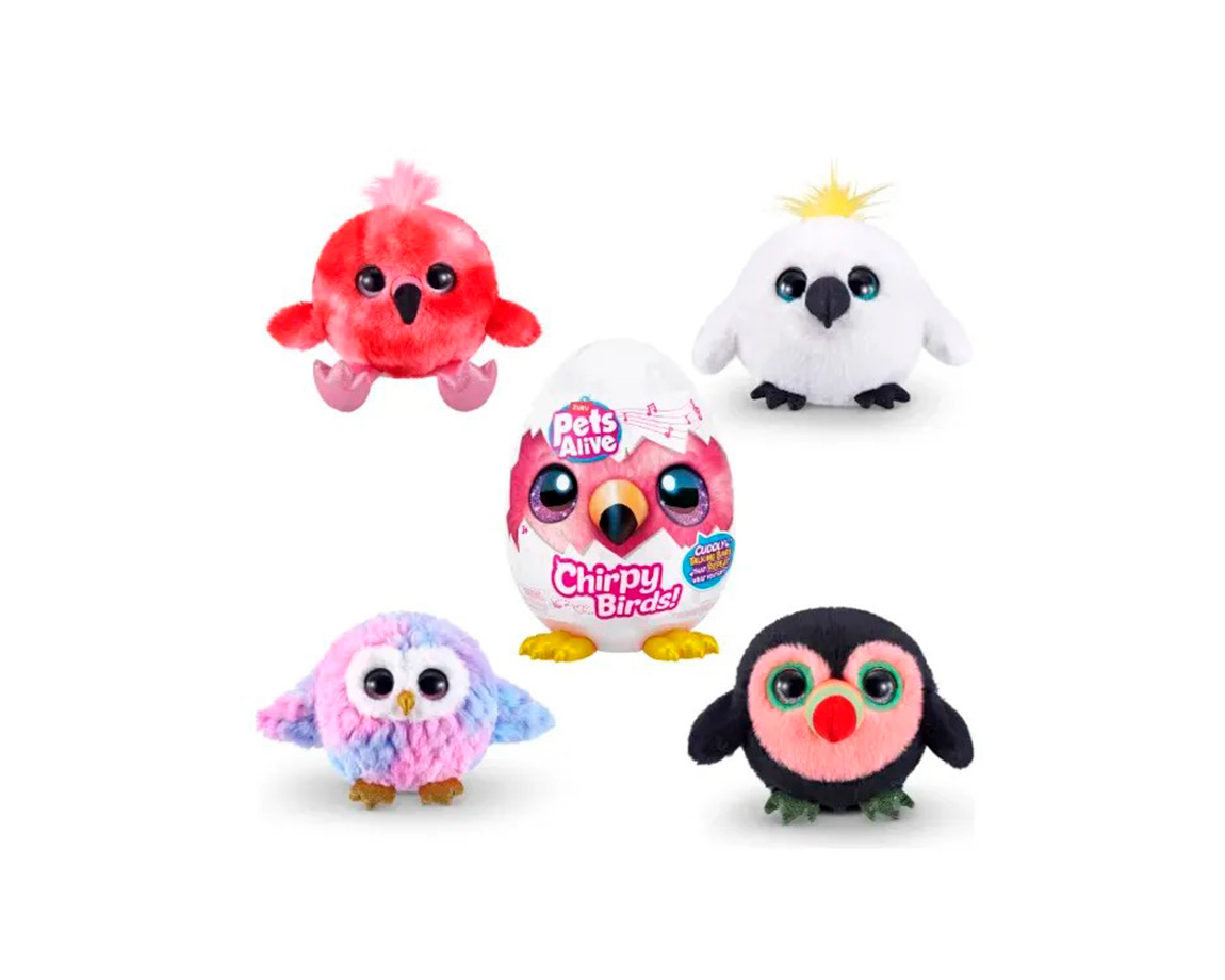 JUGUETE HASBRO 6049 PETS ALIVE HUEVO SORP. 23CM CHIRPY